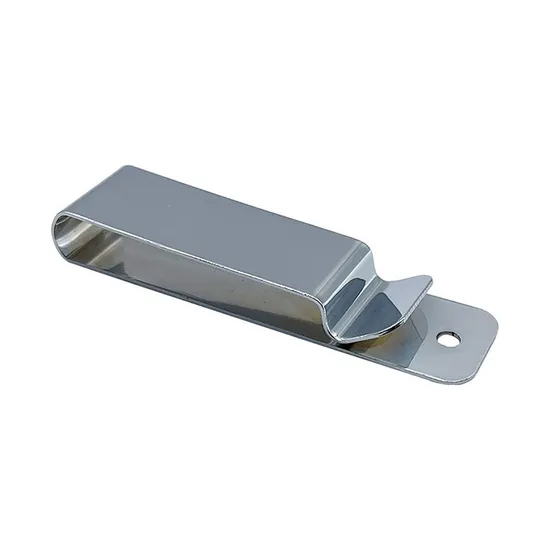 23*86mm Steel Nickle Plated Metal Universal Belt Clips