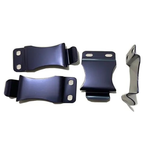 38mm *78mm Black Universal Standard Spring Belt Fold Over Flush Mount Clip for Sheath Holster Attachment