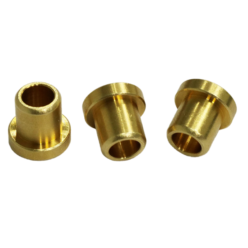 CNC-Turning-High-Precision-Custom-Brass-Washer-C3604-Flange-Sleeve-Bearing-Bushing