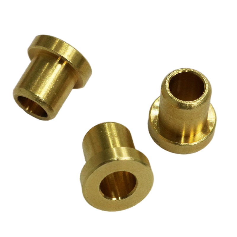 CNC-Turning-High-Precision-Custom-Brass-Washer-C3604-Flange-Sleeve-Bearing-Bushing