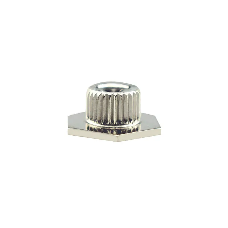 Custom-Made-304-Stainless-Steel-Knurled-Insert-Hex-Head-Snowboard-Wakeboard-Nut