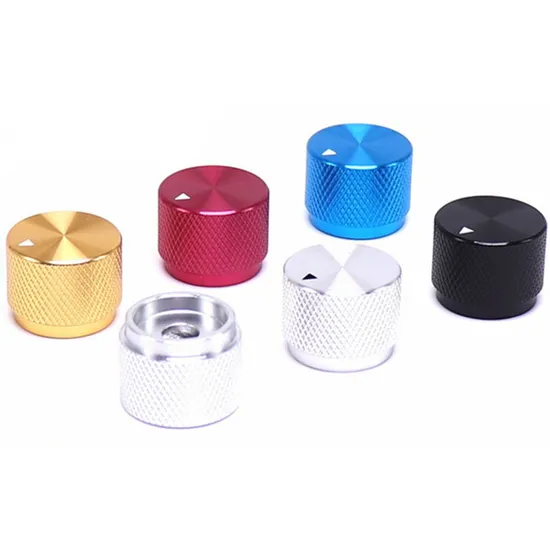 Knurled-Thumb-Anodized-Aluminum-Control-Knob-for-Guitar-and-Audio