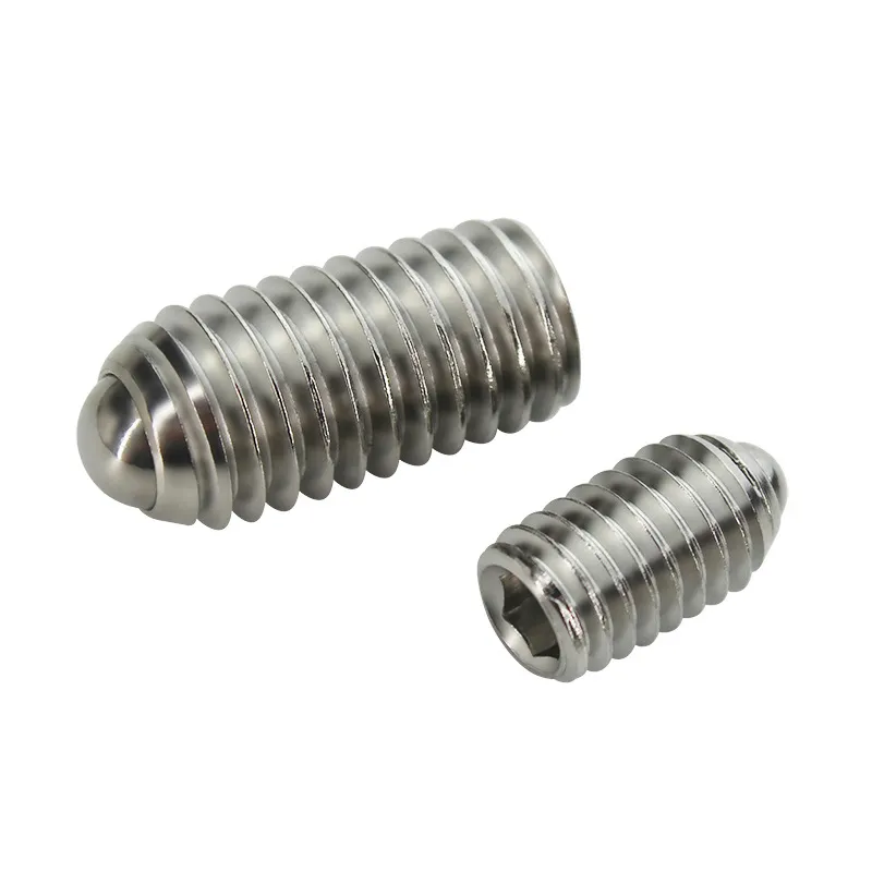 M2-5-M3-M4-M5-M6-Stainless-Steel-Hex-Socket-Set-Screw-Threaded-Ball-Spring-Plunger