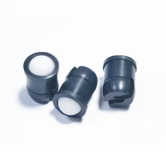 Plastic POM Black Press Fit Slotted Clamping Ball Spring Plunger