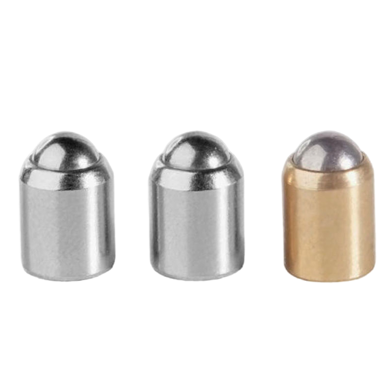 Press-Fit-Ball-Nose-Spring-Plunger-Inox-Brass-Smooth-Ball-Plunger-Without-Collar