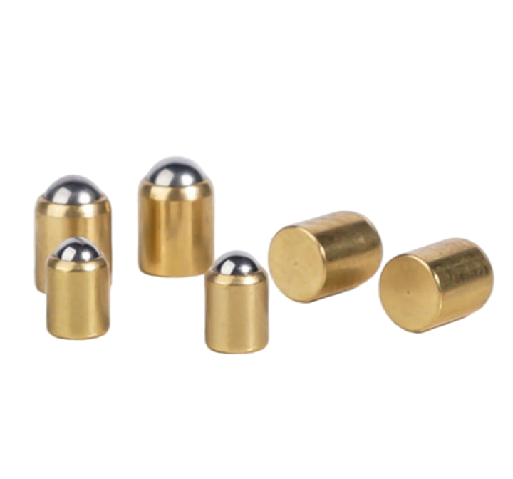 Press-Fit-Ball-Nose-Spring-Plunger-Inox-Brass-Smooth-Ball-Plunger-Without-Collar