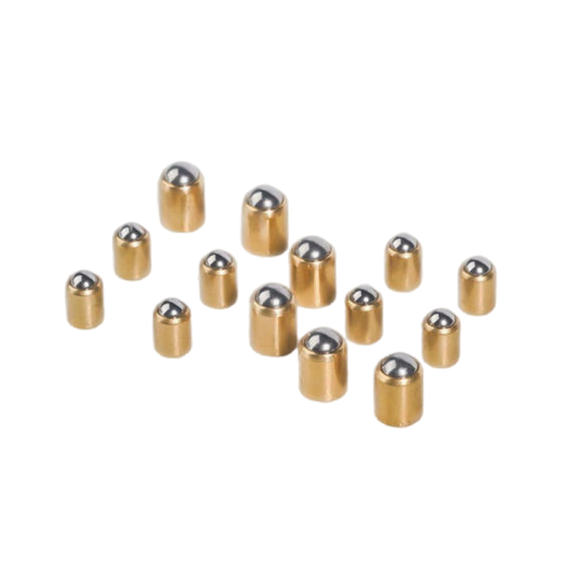 Press-Fit-Ball-Nose-Spring-Plunger-Inox-Brass-Smooth-Ball-Plunger-Without-Collar