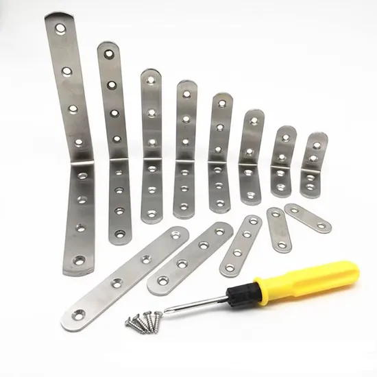 Stainless-Steel-Metal-Bracket-Support-Corner-Brackets-Right-Angle-Wrought-L-Shaped-L-Brackets